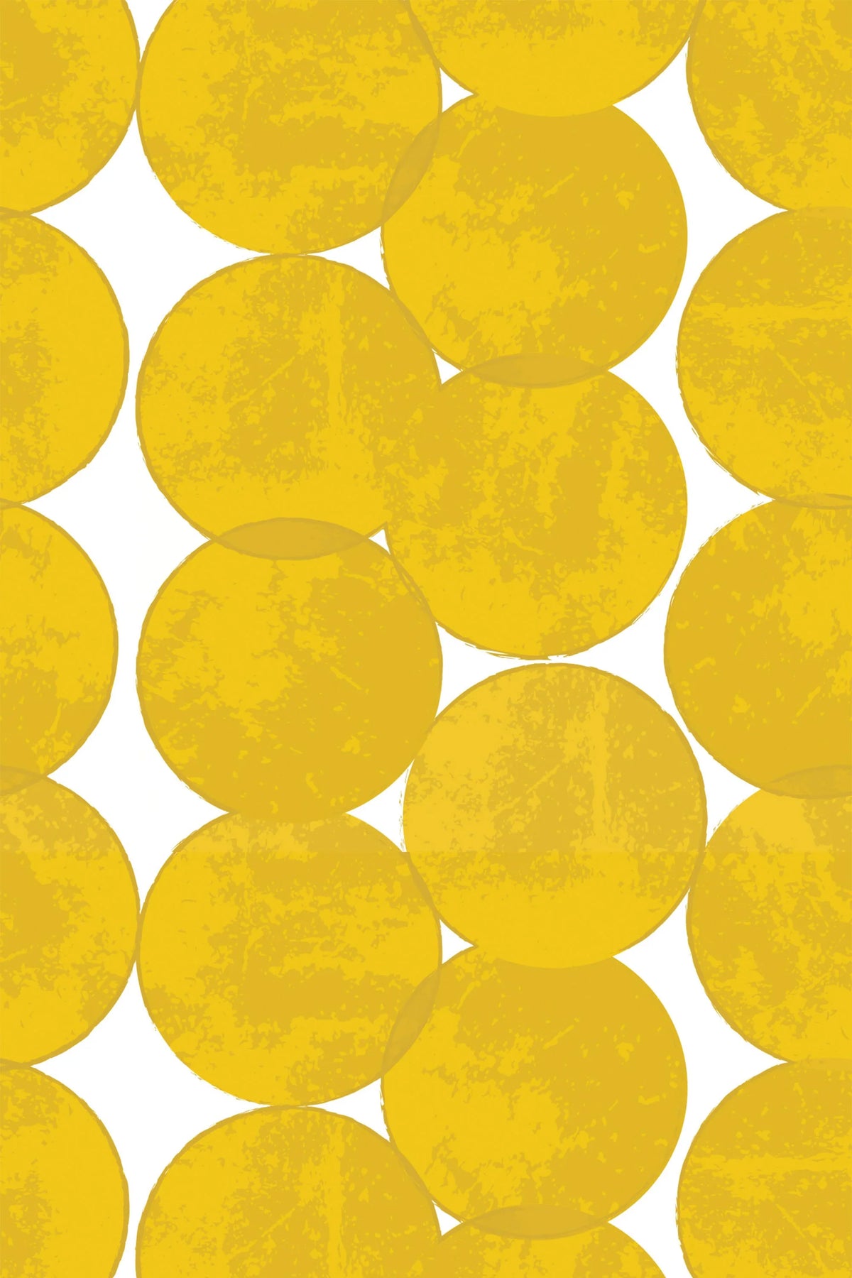 Yellow Polka dot wallpaper for walls