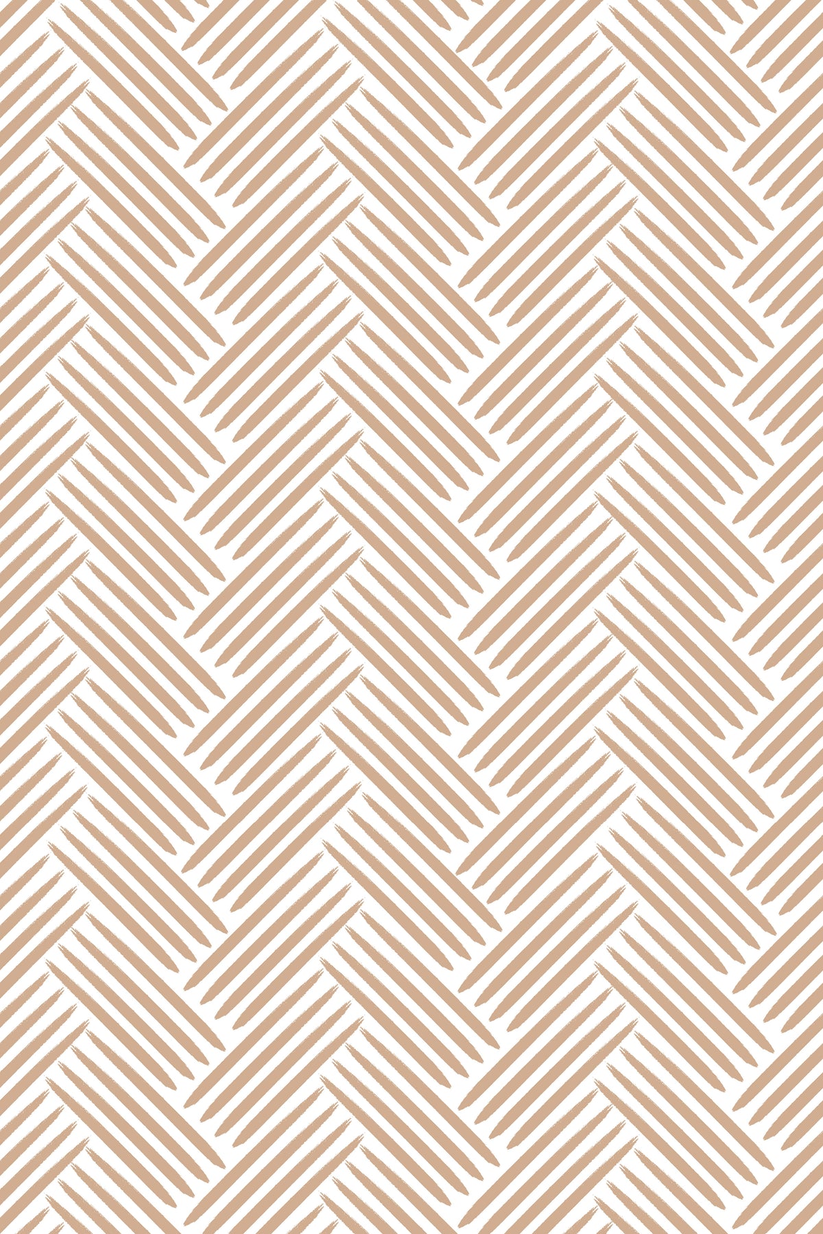 Beige herringbone stripe wallpaper pattern.