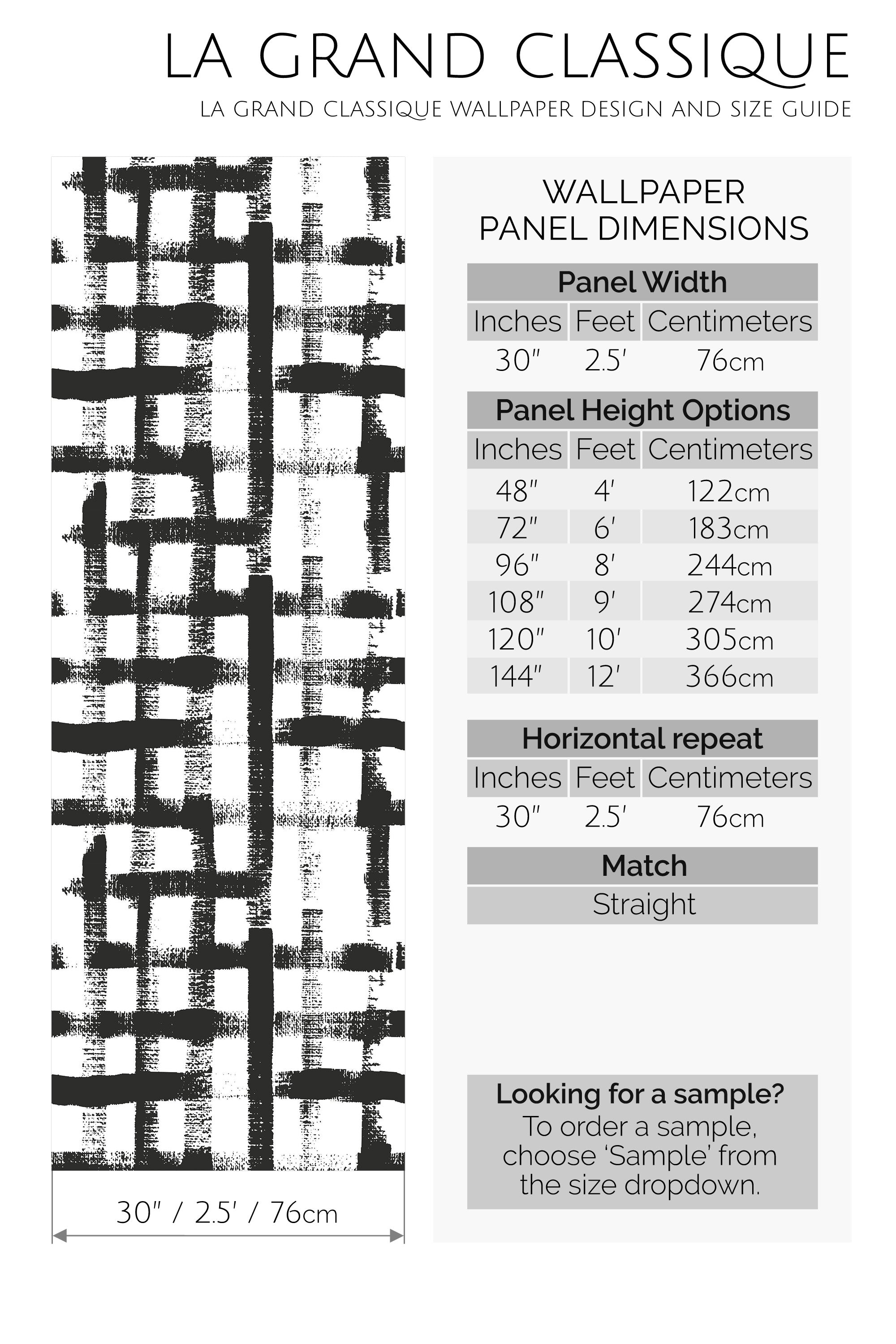brush lines peel and stick wallpaper specifiation