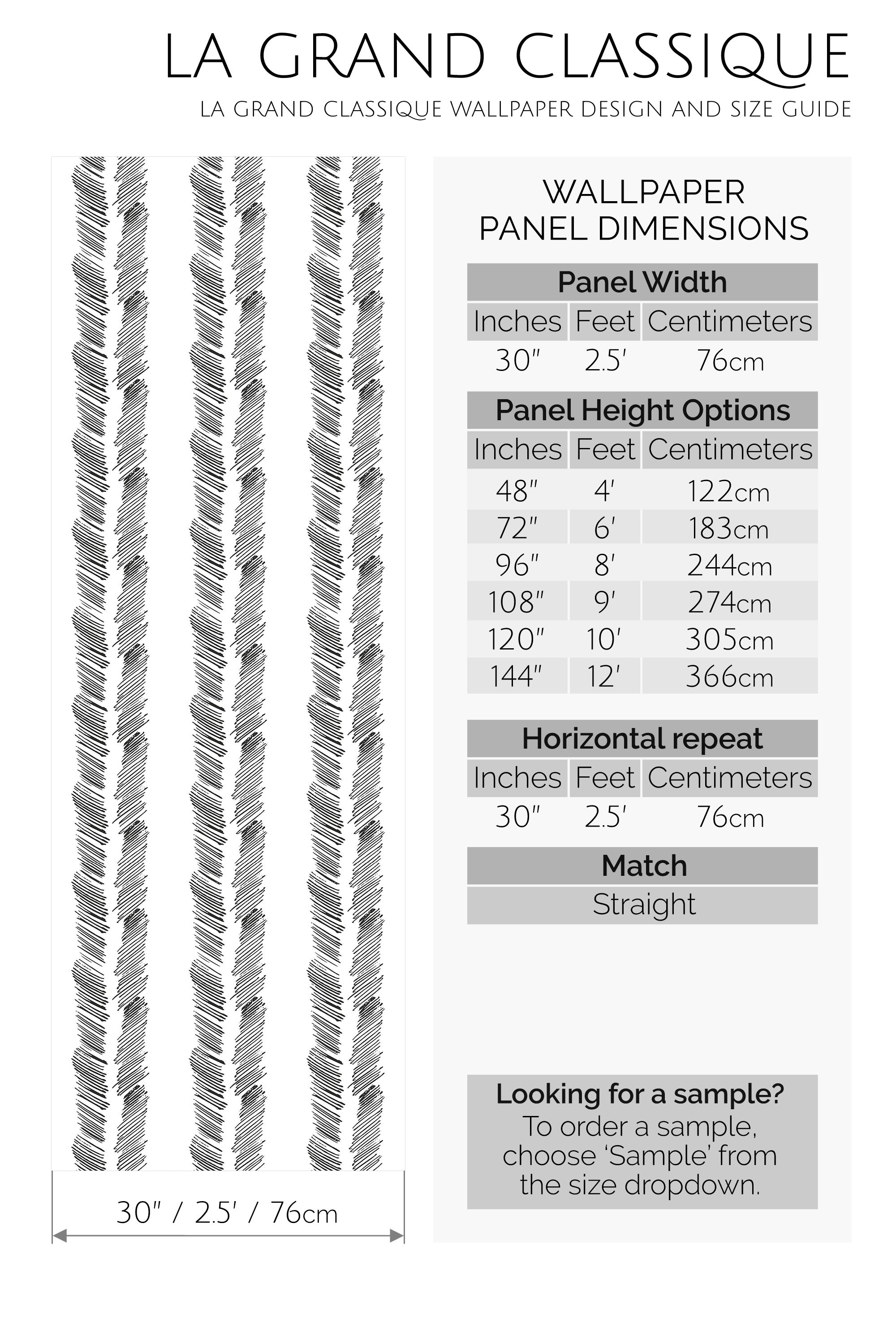 brush stroke herringbone peel and stick wallpaper specifiation