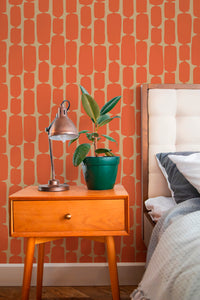 Retro shapes Wallpaper