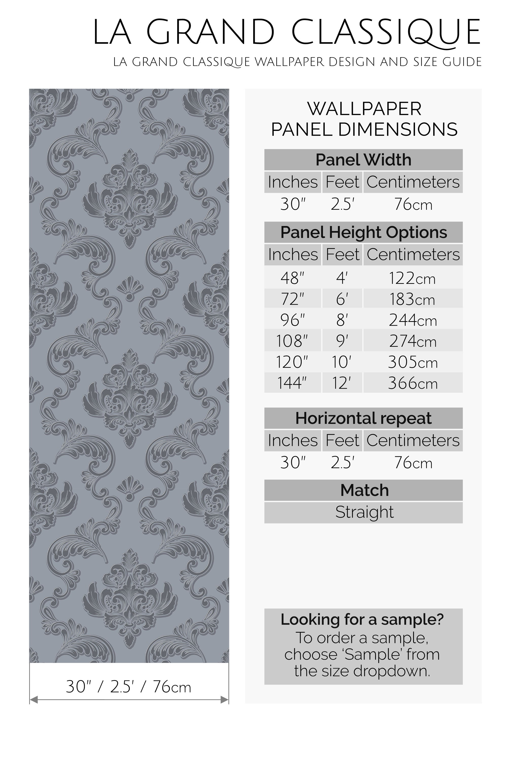 damask victorian peel and stick wallpaper specifiation