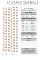beige watercolor herringbone peel and stick wallpaper specifiation