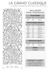 black leaf peel and stick wallpaper specifiation