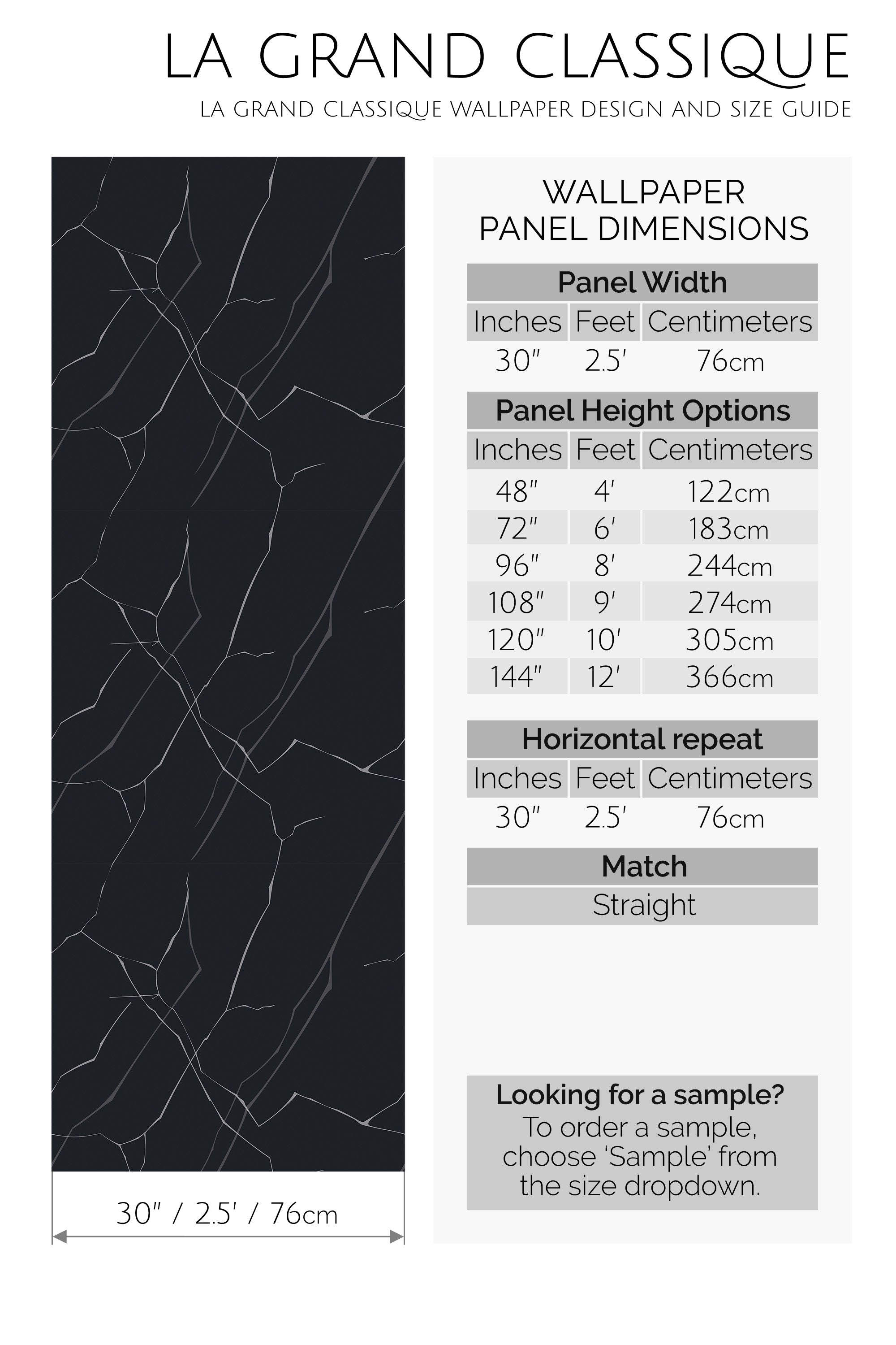 black blue marble peel and stick wallpaper specifiation