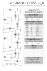 seamless stars peel and stick wallpaper specifiation