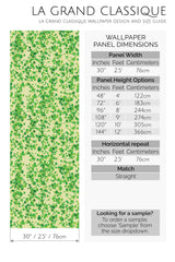 natural peel and stick wallpaper specifiation
