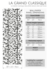 bamboo tree peel and stick wallpaper specifiation