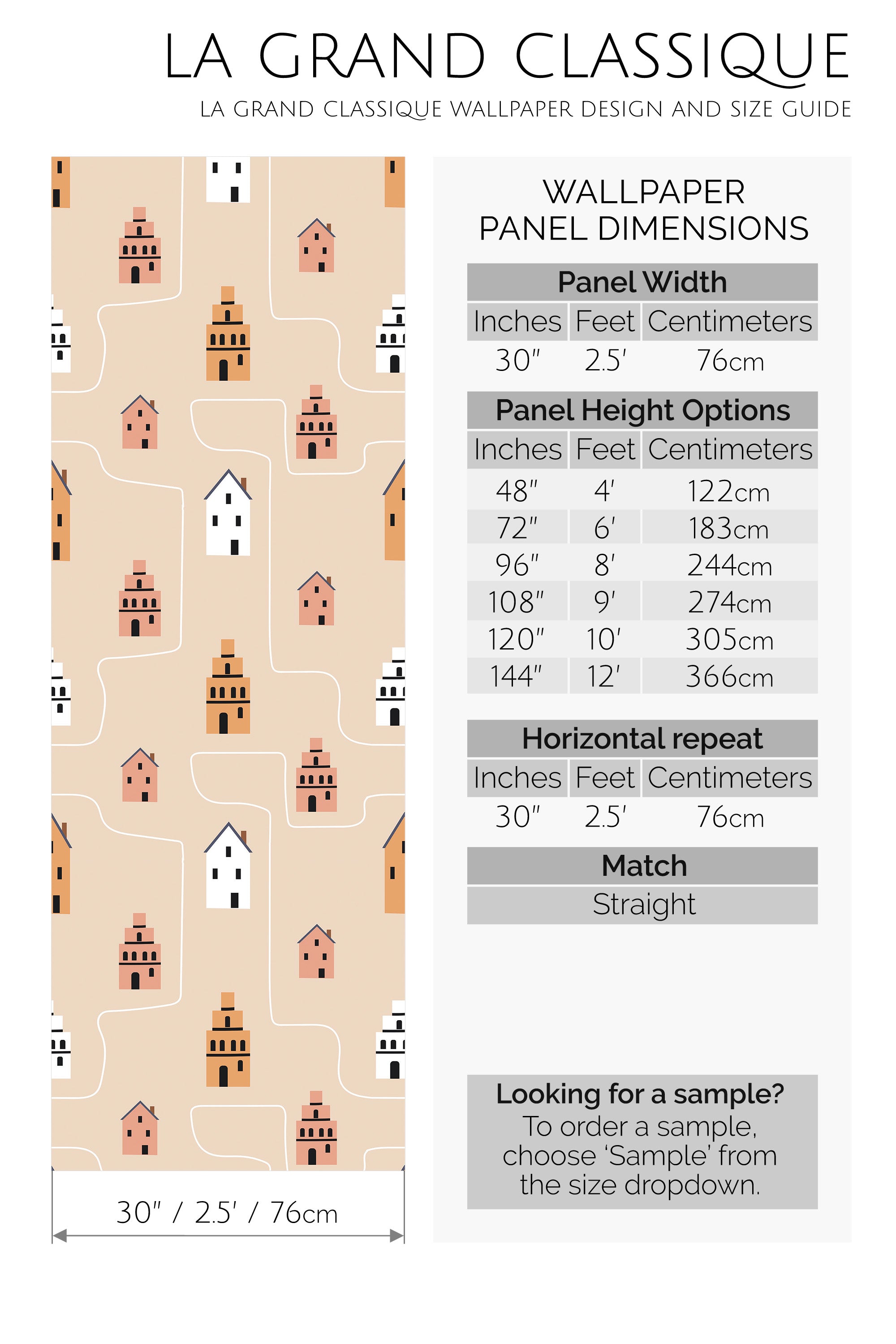 minimal kids peel and stick wallpaper specifiation