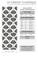 leaf peel and stick wallpaper specifiation