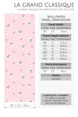 kawaii peel and stick wallpaper specifiation