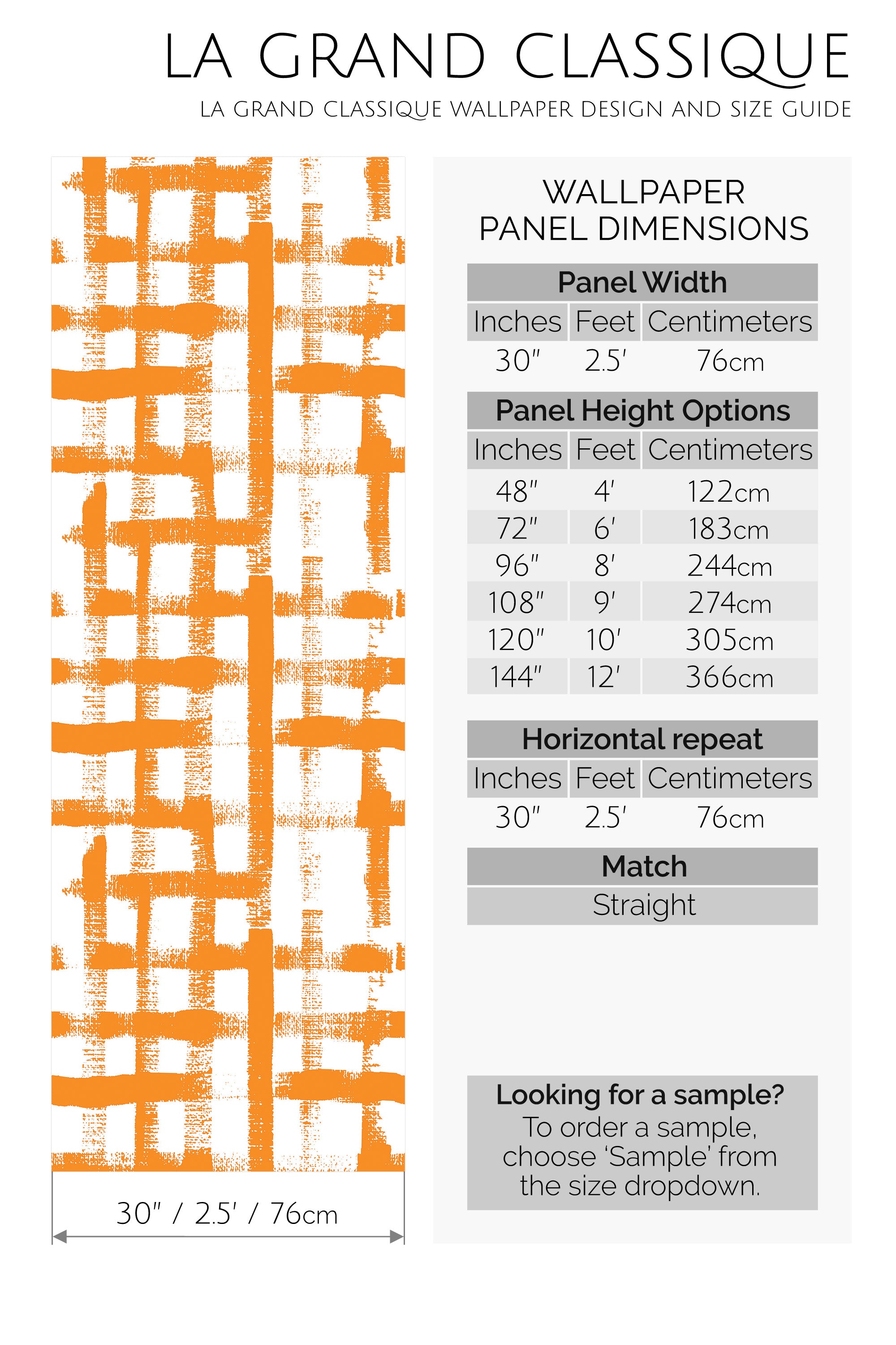 brush grid design peel and stick wallpaper specifiation