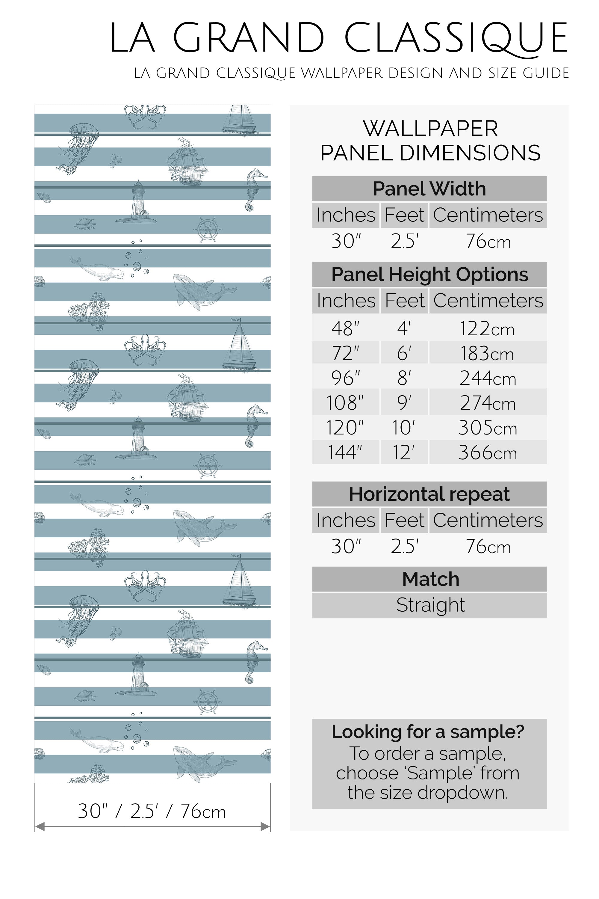 deep sea peel and stick wallpaper specifiation