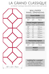 viva magenta tile peel and stick wallpaper specifiation