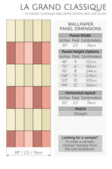 skinny tile peel and stick wallpaper specifiation