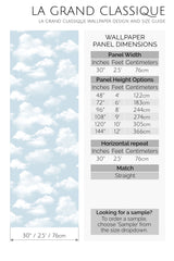 beachy clouds peel and stick wallpaper specifiation