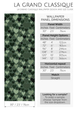 green hearts peel and stick wallpaper specifiation