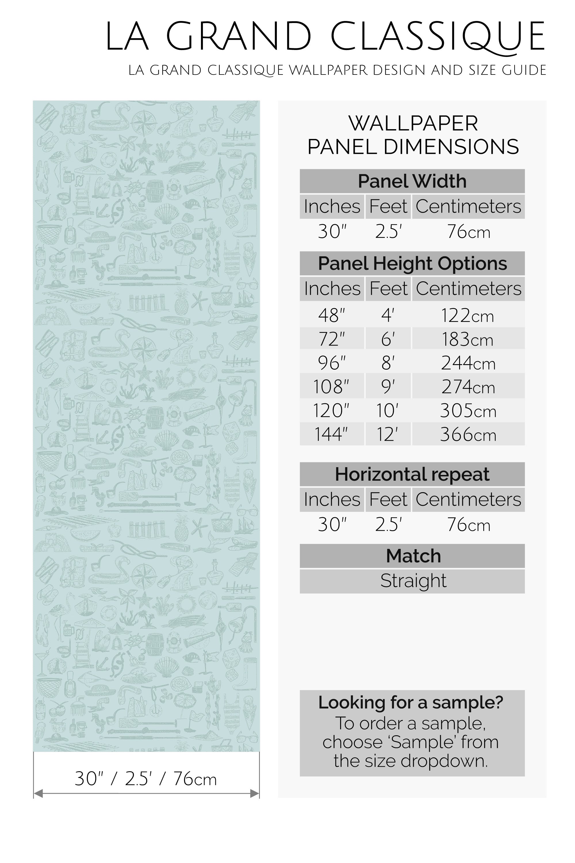 coastal elements peel and stick wallpaper specifiation