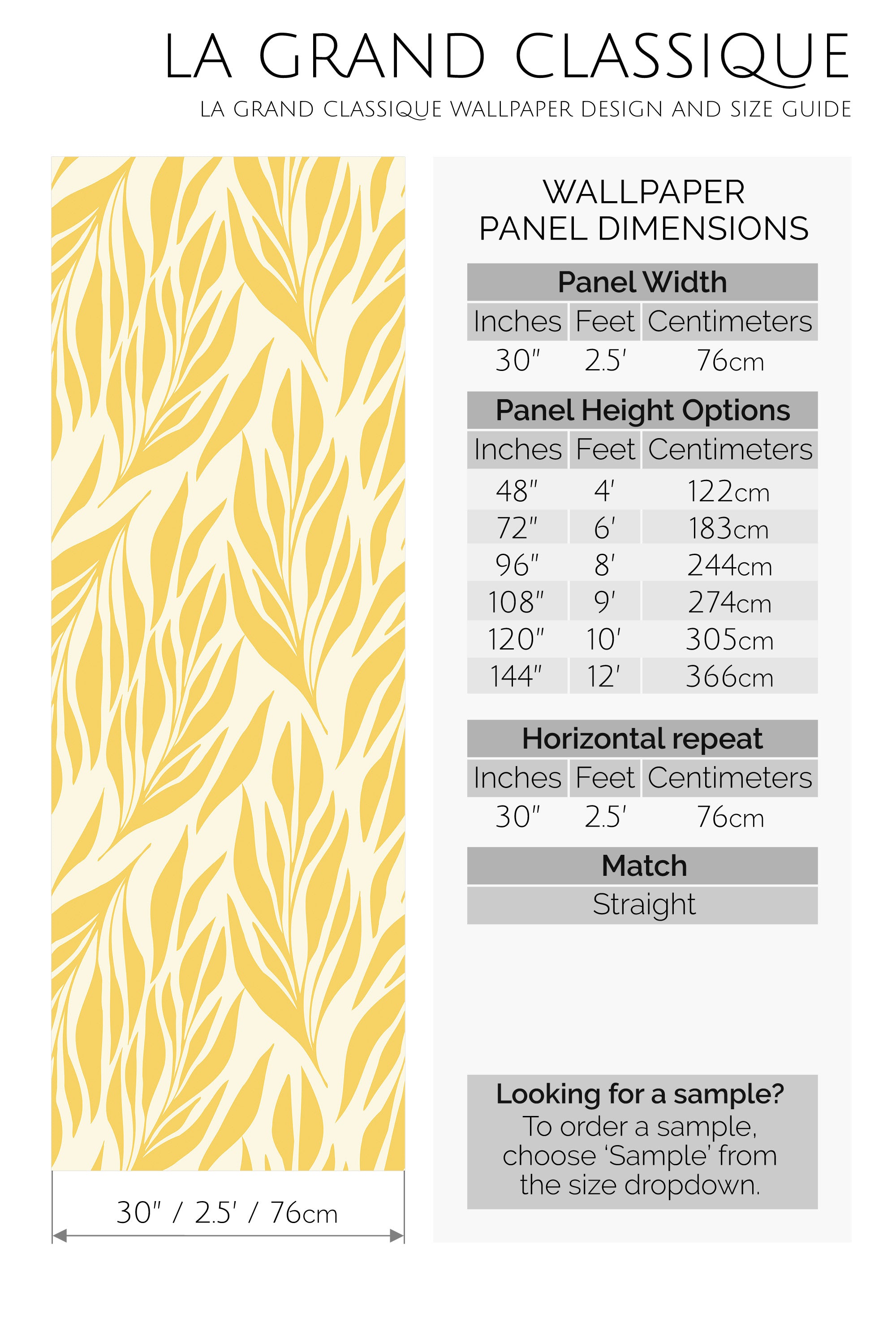 yellow leaves peel and stick wallpaper specifiation