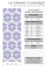 purple star tile peel and stick wallpaper specifiation
