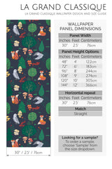 folklore forest peel and stick wallpaper specifiation