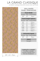 fall flowers peel and stick wallpaper specifiation