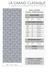 gray aesthetic gingko peel and stick wallpaper specifiation