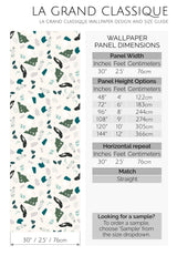 green terrazzo peel and stick wallpaper specifiation