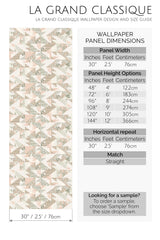 geometric animal print peel and stick wallpaper specifiation