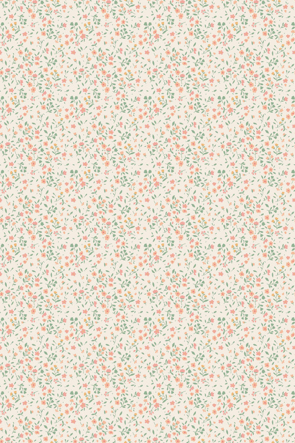 Sunny vintage floral