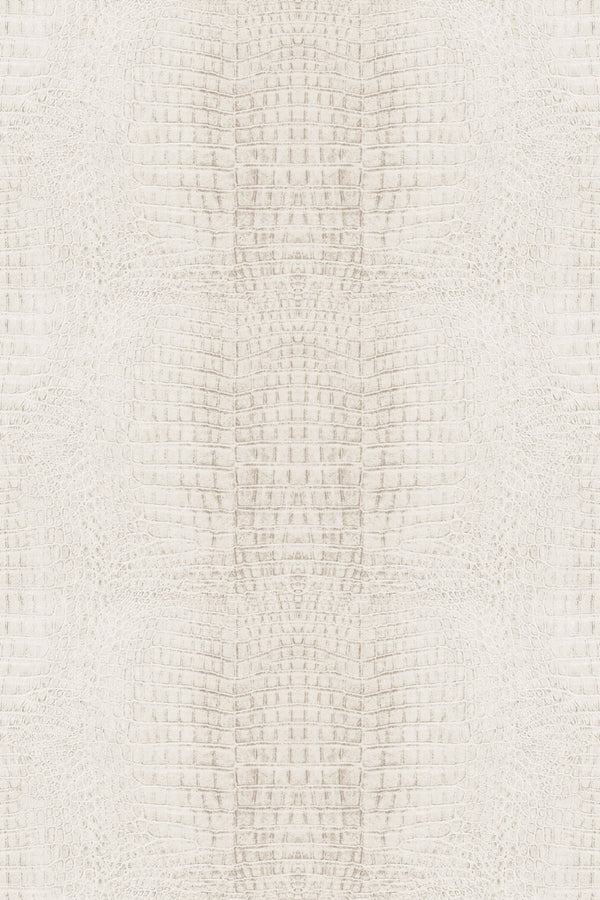Light beige crocodile