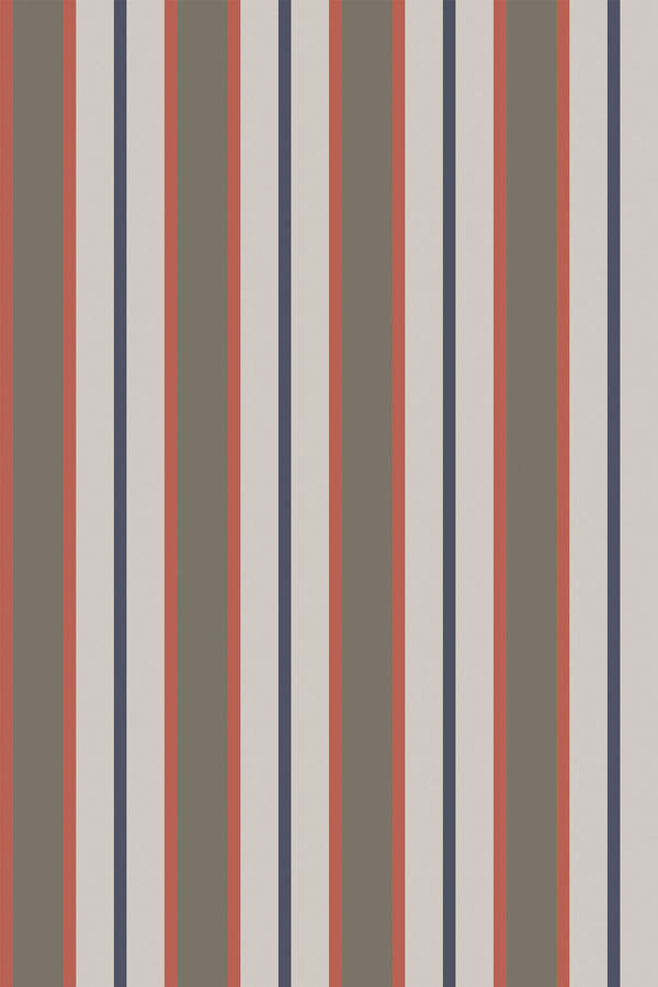 Classic earthy striped