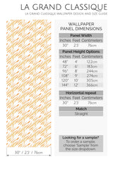 yellow brush stroke peel and stick wallpaper specifiation