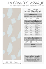 neutral geometry peel and stick wallpaper specifiation