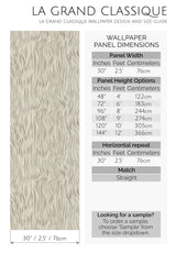 seamless optical peel and stick wallpaper specifiation