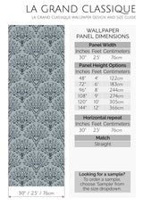 art deco trees peel and stick wallpaper specifiation