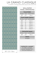 classic leaf pattern peel and stick wallpaper specifiation