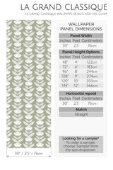 lined flower peel and stick wallpaper specifiation