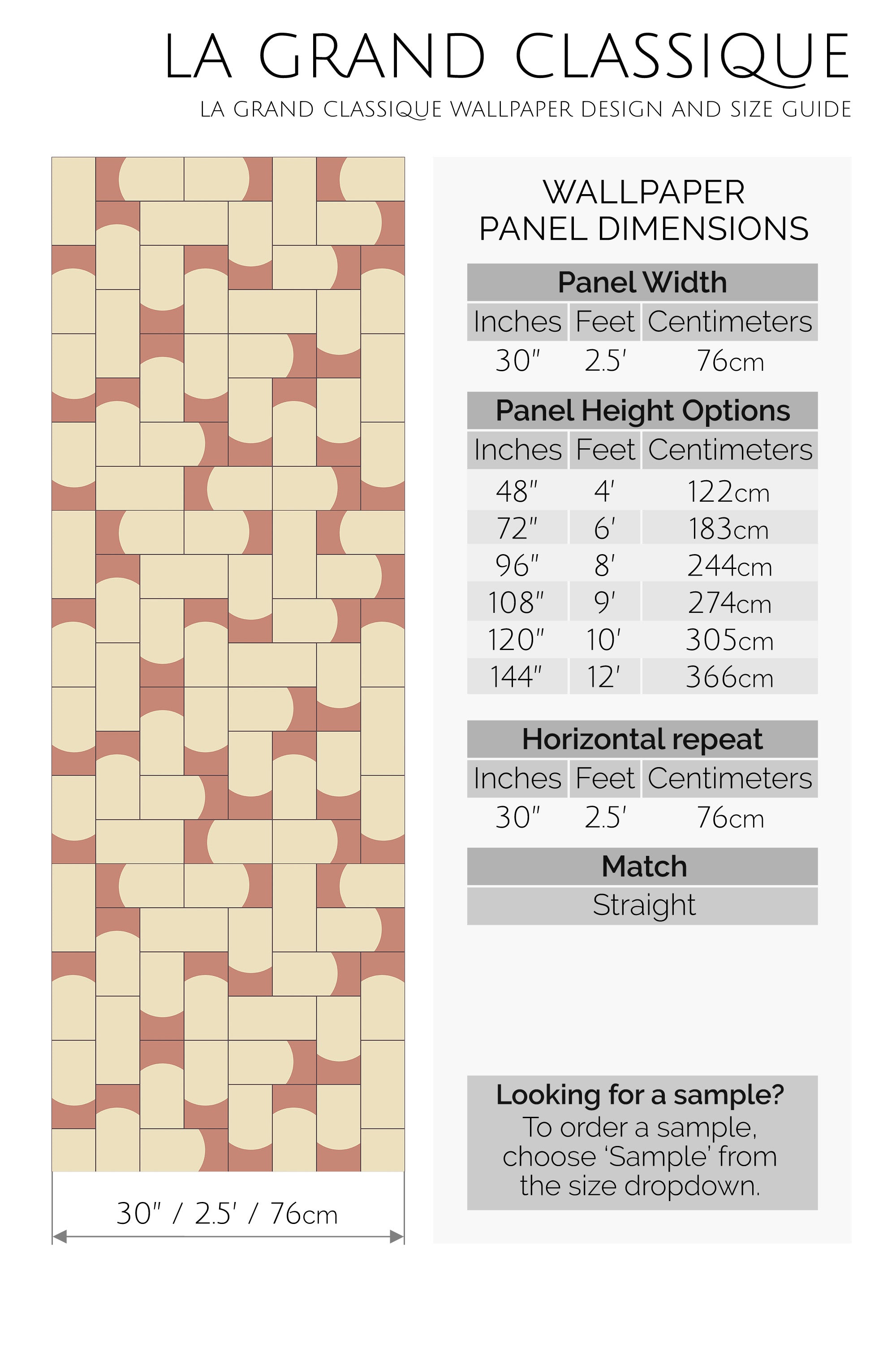 terracotta tiles peel and stick wallpaper specifiation