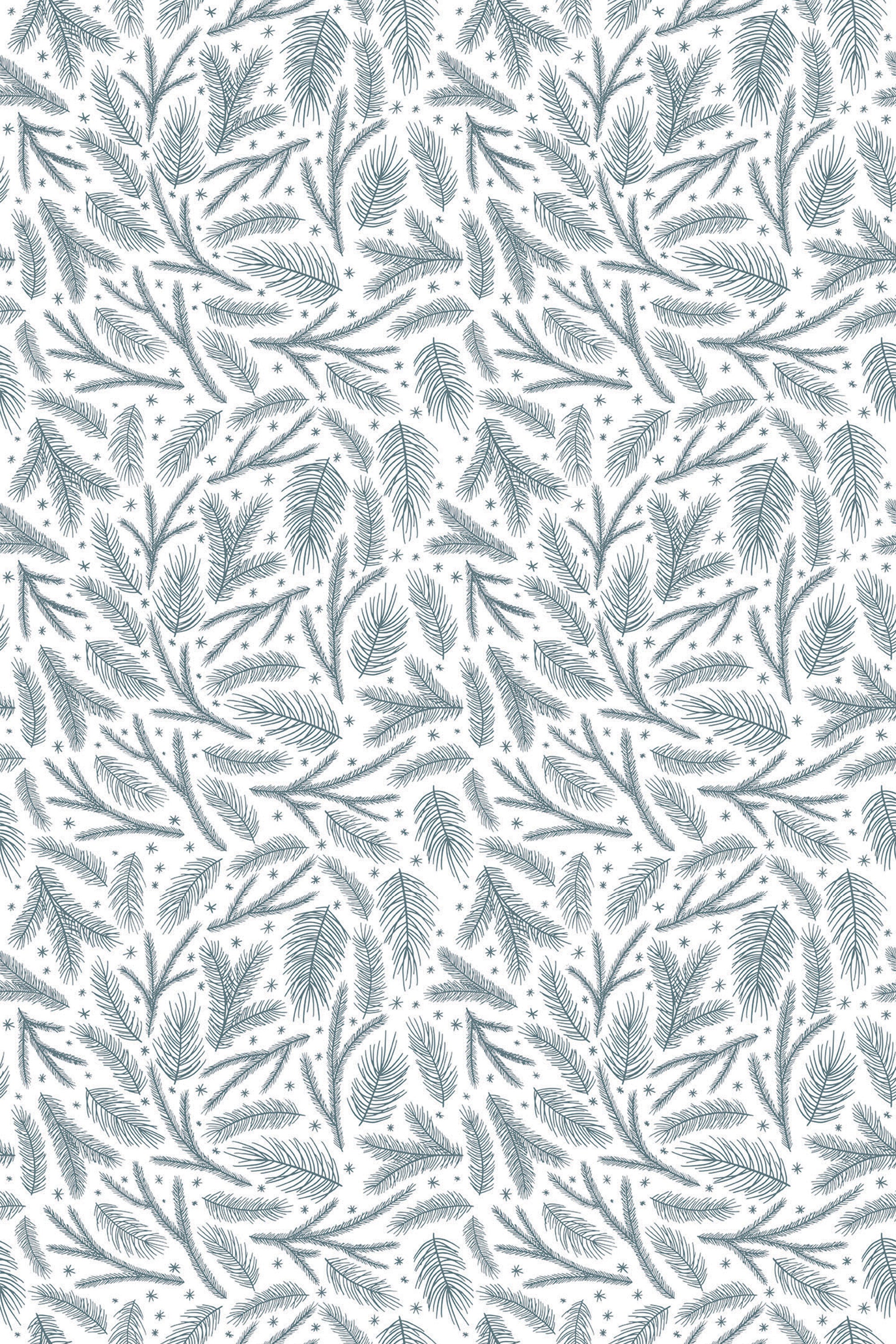 gray christmas branch wallpaper pattern repeat