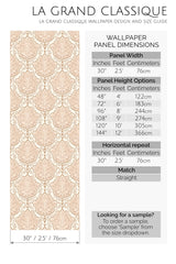 botanical elegance by sara t peel and stick wallpaper specifiation