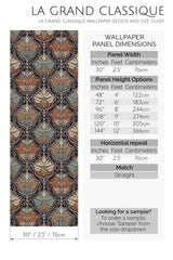 teal and black botanical elegance by sara t peel and stick wallpaper specifiation