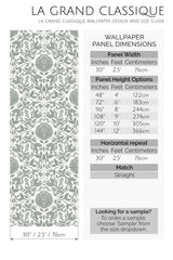 grey botanical reverie by sara t peel and stick wallpaper specifiation