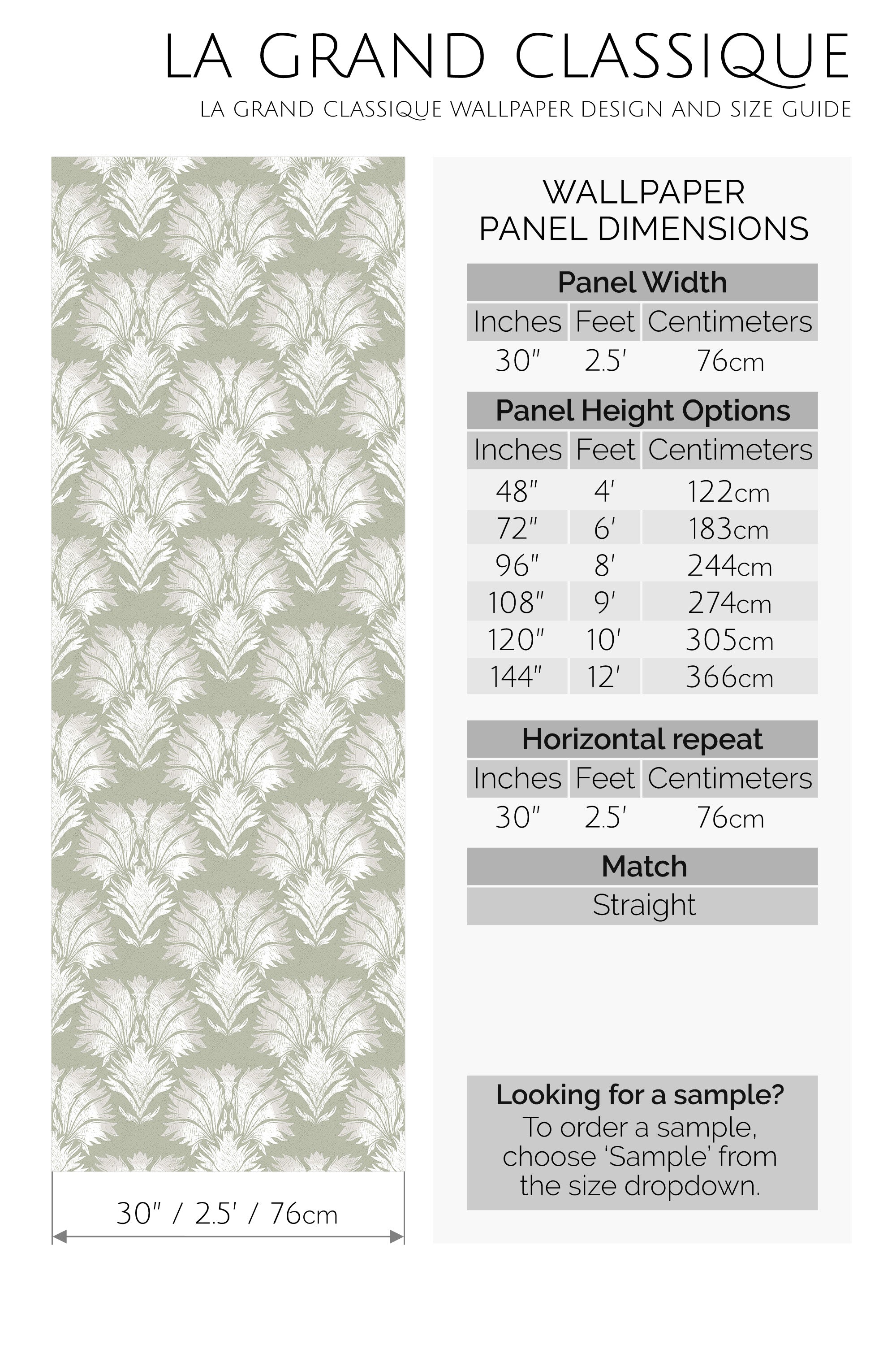 sage green regal by sara t peel and stick wallpaper specifiation