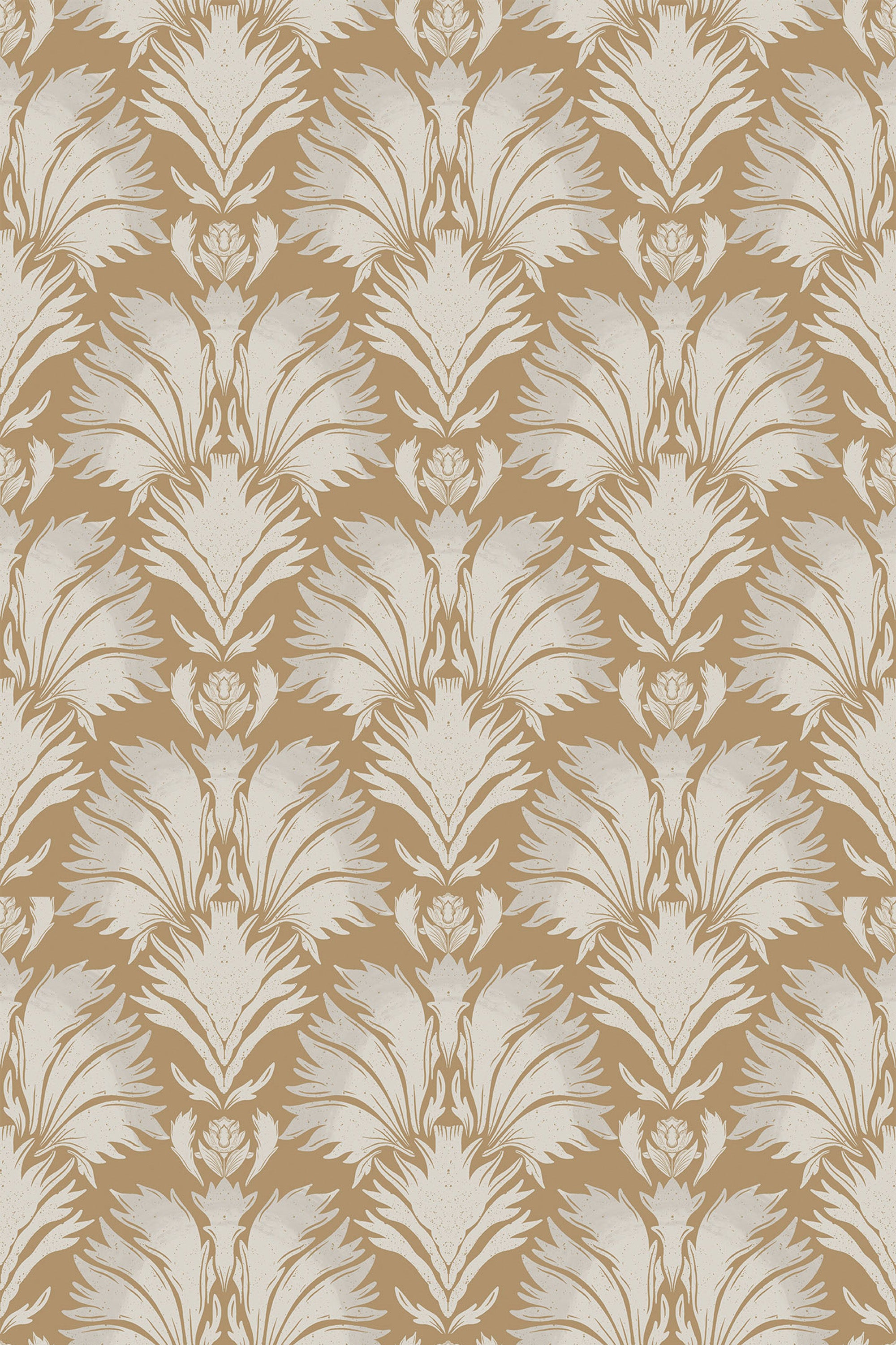 brown and beige regal by sara t wallpaper pattern repeat