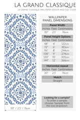 blue and white floral pattern by sara t peel and stick wallpaper specifiation