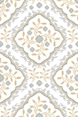 beige and gray floral pattern by sara t wallpaper pattern repeat