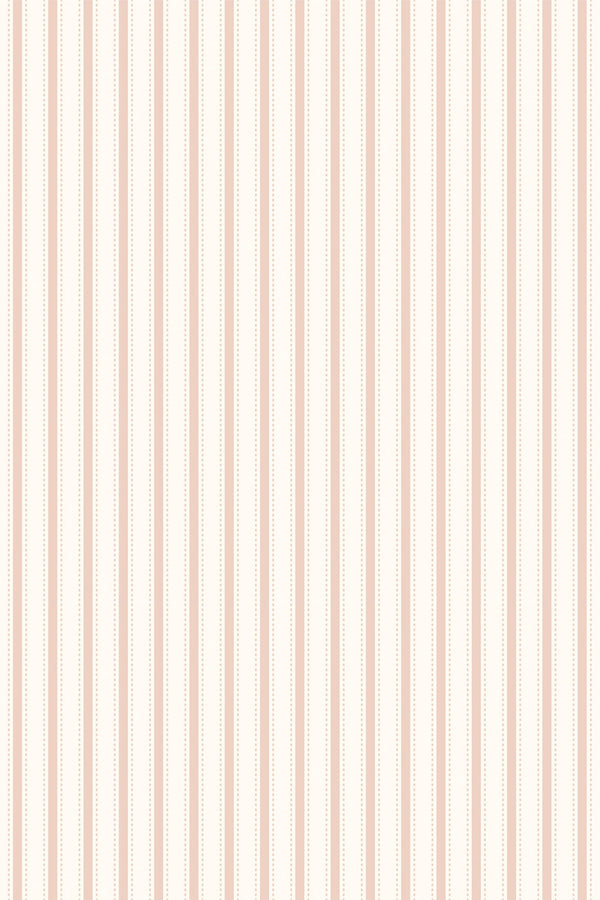 Peach French Stripes