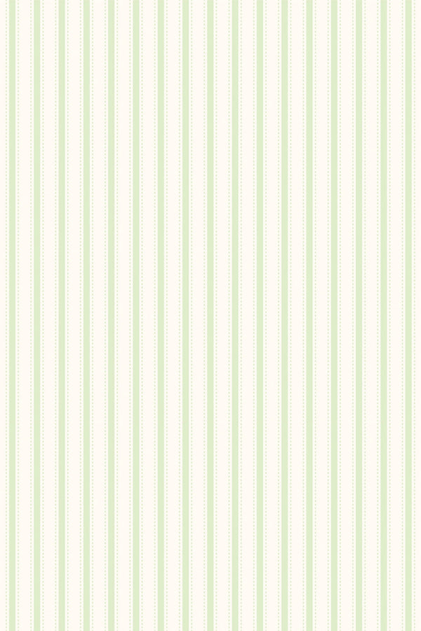 Green French Stripes