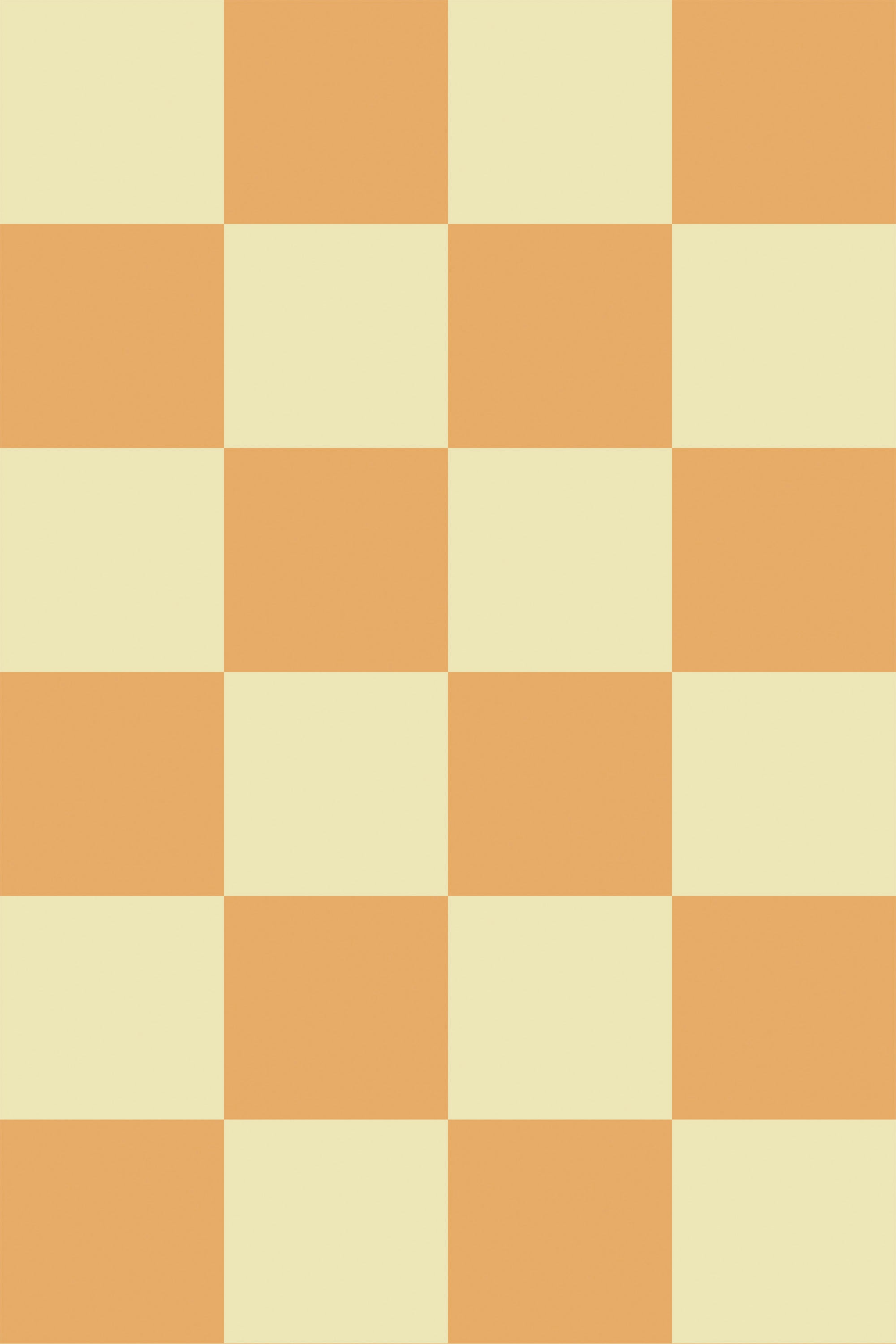 checkered yellow and orange wallpaper pattern repeat